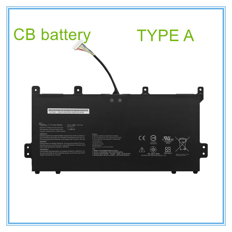 Qualità originale C21N1808 batteria per C523NA C523NA-DH02 0B200-03060000 0B200-03130000M