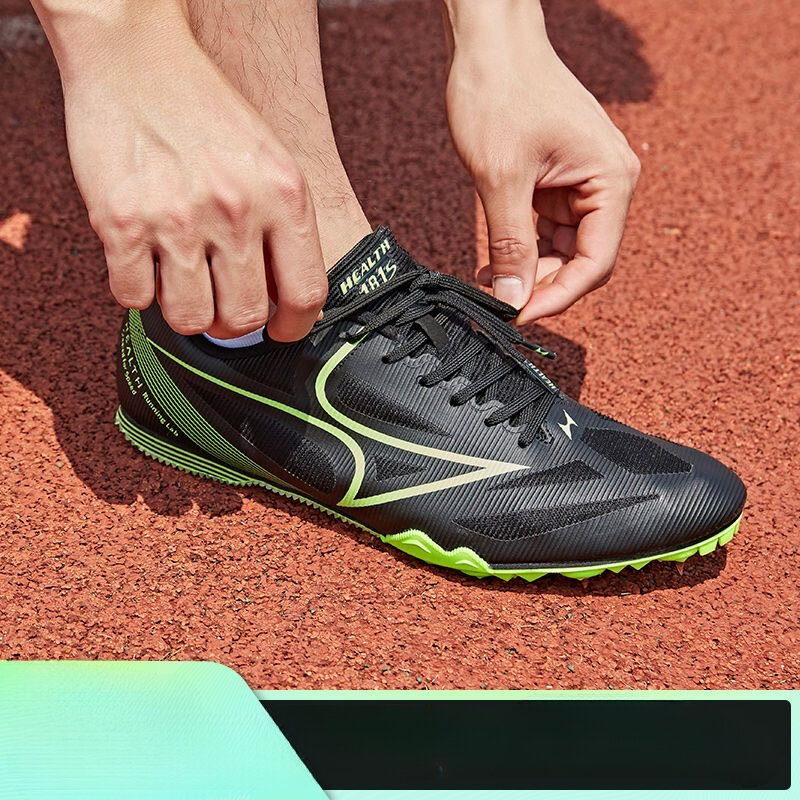 New Luxury Brand Track And Field Shoes for Couples Spring Student Spike Running Shoe Men Women Designer Track Shoes Boys Girls