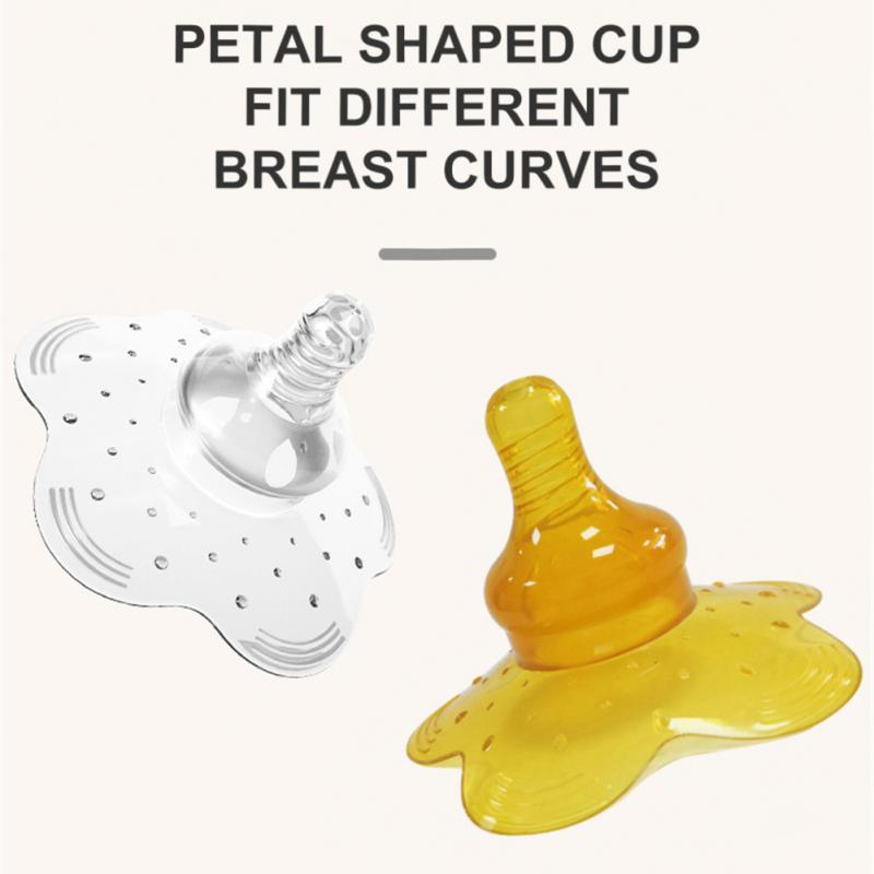 Silicone Nipple Protector com Caixa, Amamentação Anti-mordida Almofadas de Enfermagem, Caixa de Poeira, Anti Overflow Breast Pads, Mãe Proteção