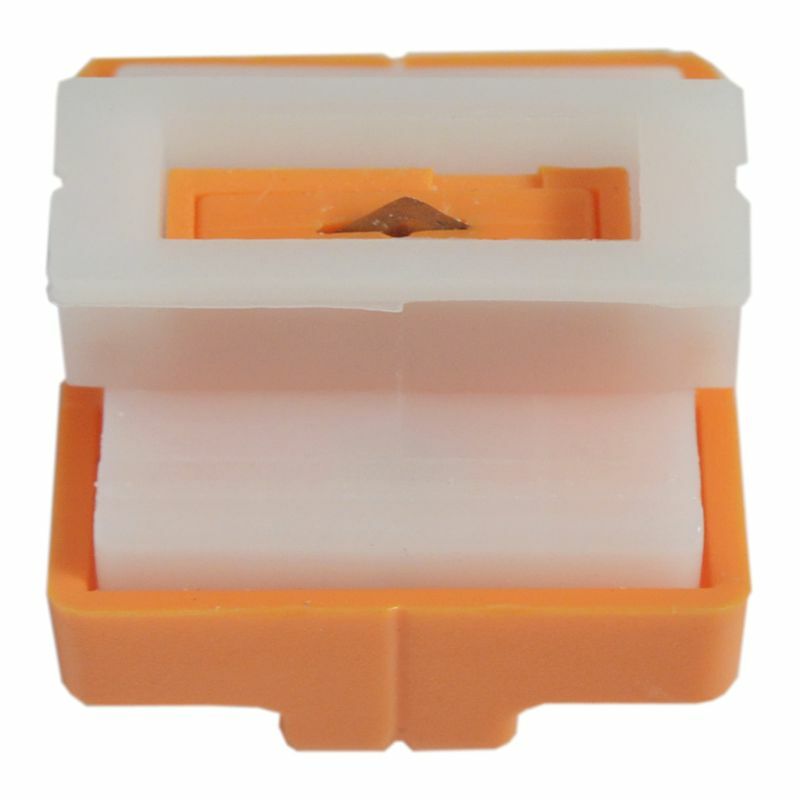 Lâmina substituição para cortador papel, 5 pacotes com segurança automática para design proteção para aparador papel