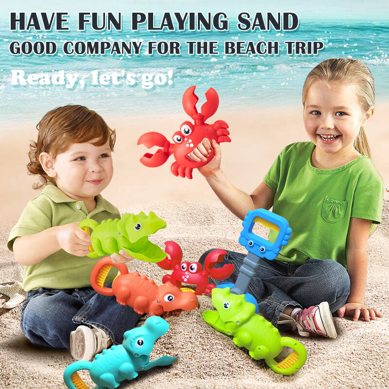 Z30 New Cute Children Beach Maker Clip aragosta Grabber Claw Game grande novità regalo bambini divertenti scherzo giocattoli gioca strumento regalo giocattoli d'acqua