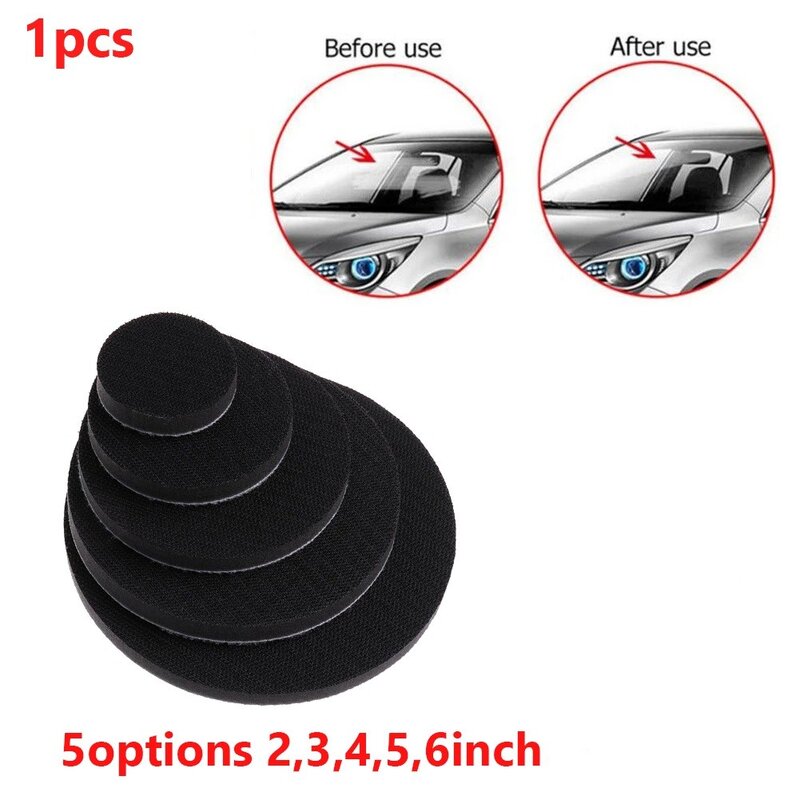 1PC 2/3/5/6 Inch Soft Density Interface Pads HookLoop Sponge Cushion Buffer Backing Pad Protection Sanding Disc Backing Pads