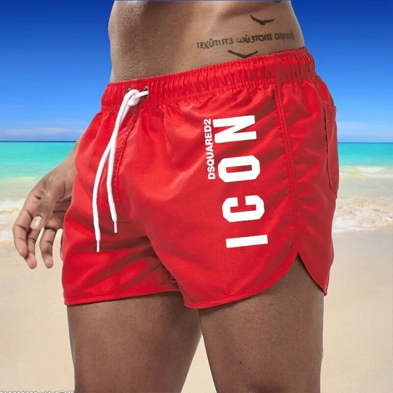 2024 neue Sommer einfarbige Shorts für Männer hochwertige lässige Business Social elastische Taille Shorts für Männer Strand Shorts