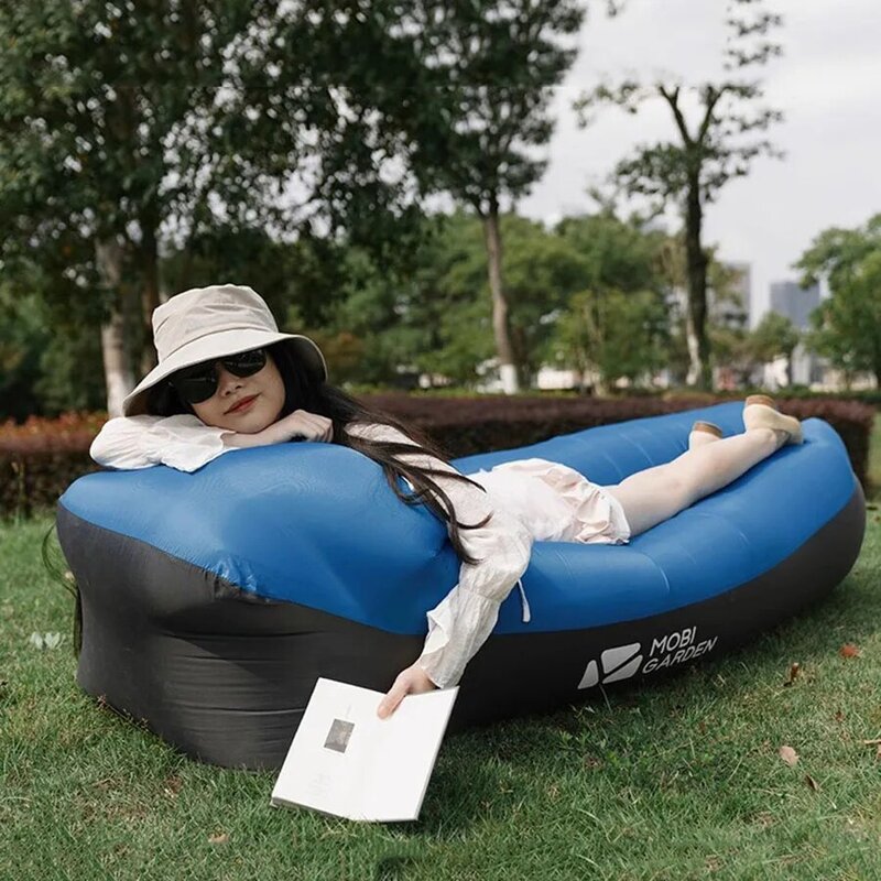 Adults Couples Lazy Air Sofa Bed Romantic Beach Air Sofa Outdoor Sexy Nature Cumbed Camping Relexing Foldable Luchtbed Air Chair