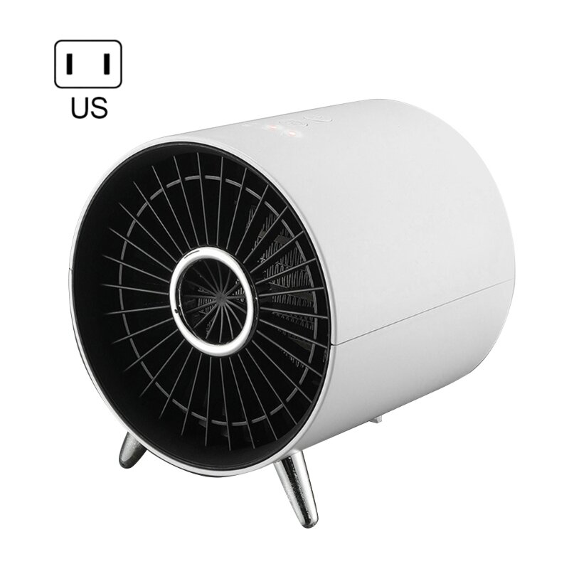 Leafless Desktop Small Space Heater Portable Fan Heater for Indoor Home Use