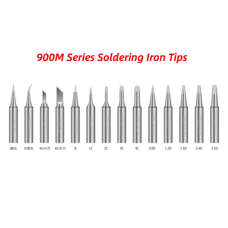 Hot Sell 900M-K KU I IS B Series Pure Copper Soldering Iron Tip Tool Lead-Free Solder Irons Bit From Factory Wholesale