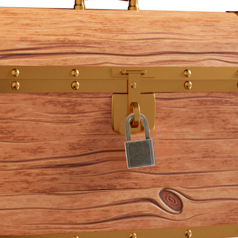 5-zestaw zamka do pudełka Skrzynia skarbów Klucz w stylu dziecięcym Plastikowa kłódka i klucze dla dzieci