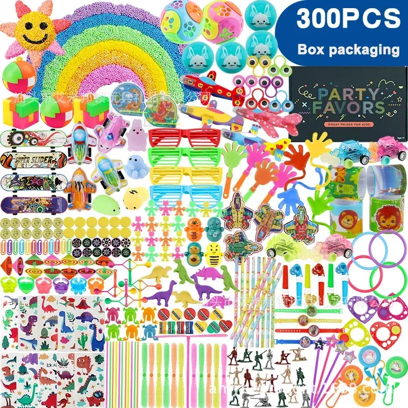 WieshammGiLiaway PinMiFiller Jouets en vrac pour enfants, cadeaux de fête d'anniversaire, jouets souvenirs, 30 pièces, 200 pièces, 300 pièces