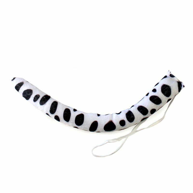 Animals Cosplay Costume Sets Kids Adult Large Dalmatian Spotty Dog Ears Hea