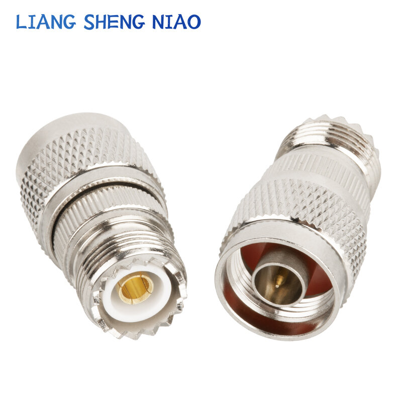 1pcs UHF PL259 SO239 TO N Connector UHF Female Jack To N Male Plug RF Coax Connector Straight Adapter SL16 L16 N Crossover sub