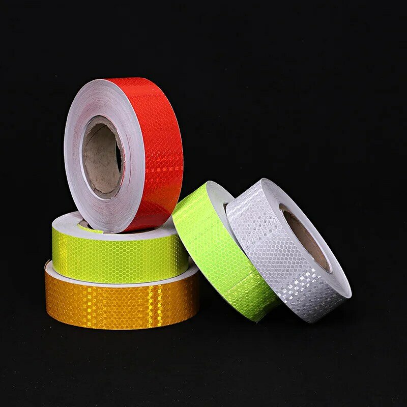 5cm*100cm Car Reflective Sticker Self Adhesive Warning Safety Reflection Tape Bicycle Accessories