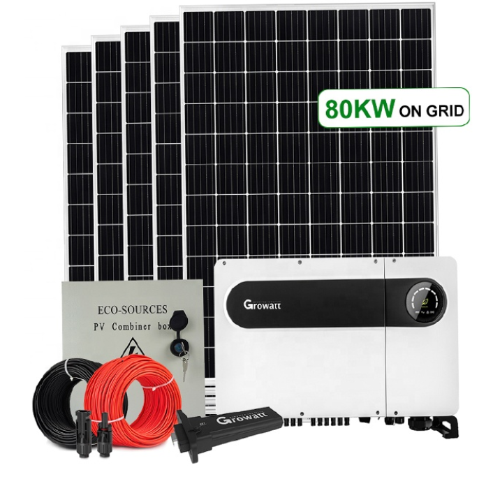 Трехфазный инвертор для солнечной панели 50 кВт 60 кВт 70 кВт 80 кВт для системы