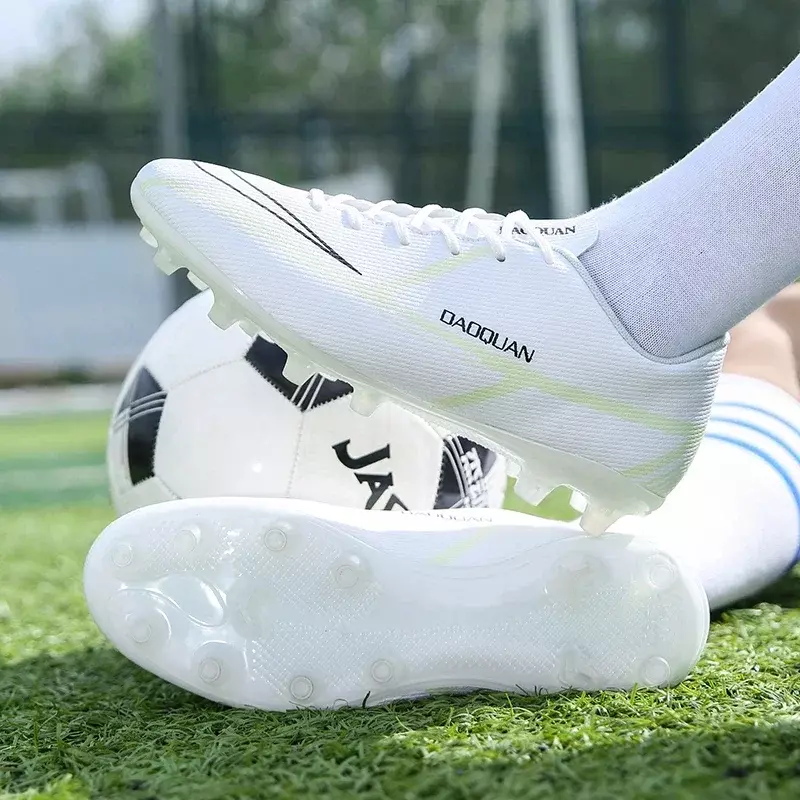 Sepatu sepak bola kualitas grosir C.Ronaldo sepatu sepak bola Assassin Chuteira kamptf/AG Sneaker sepak bola sepatu latihan Futsal