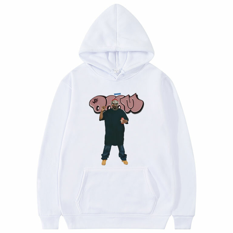 Rapper MF Doom Grafik druck Hoodie männliche Mode Trend Streetwear Männer lässig Sweatshirt Männer Frauen Hip Hop übergroße Hoodies