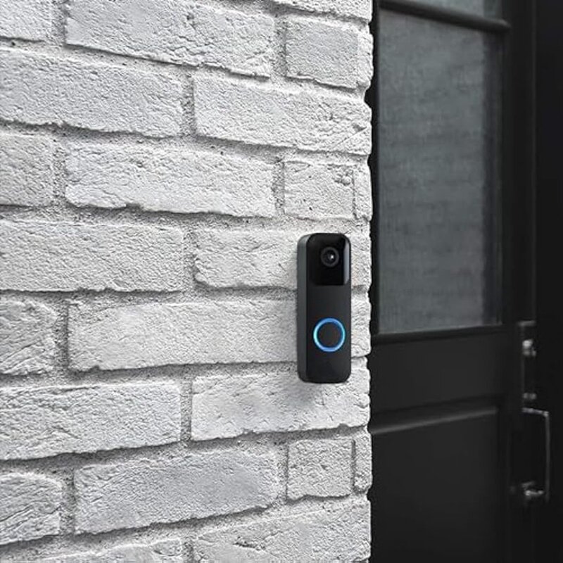 Porta Bell Backplate para Blink Video Doorbell, peça sobresselente, placa traseira, montagem acessório, 3pcs