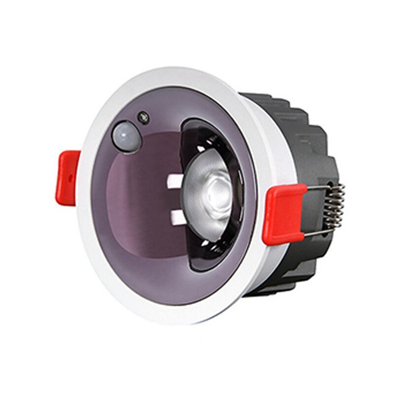 Anti-Glare Led Inductie Spotlight Smalle Embedded Ultradunne 9W Led Downlight Voor Eetkamerverlichting Op Kantoor