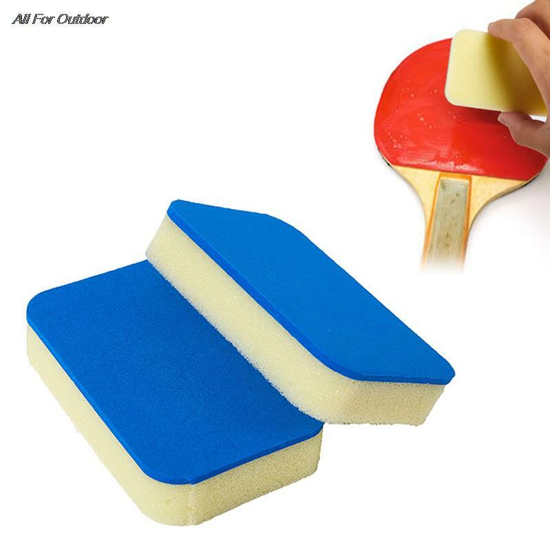 Portable Table Tennis Cleaning Sponge Easy To Use Ping Pong Racket Rubber Cleaner Tennis Racket Care Accessories
