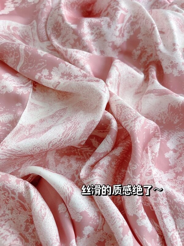 TXii-Pijama de seda de hielo de manga larga para mujer, ropa de casa de talla grande, 100kg, red roja de alto grado, primavera y otoño, novedad de 2023