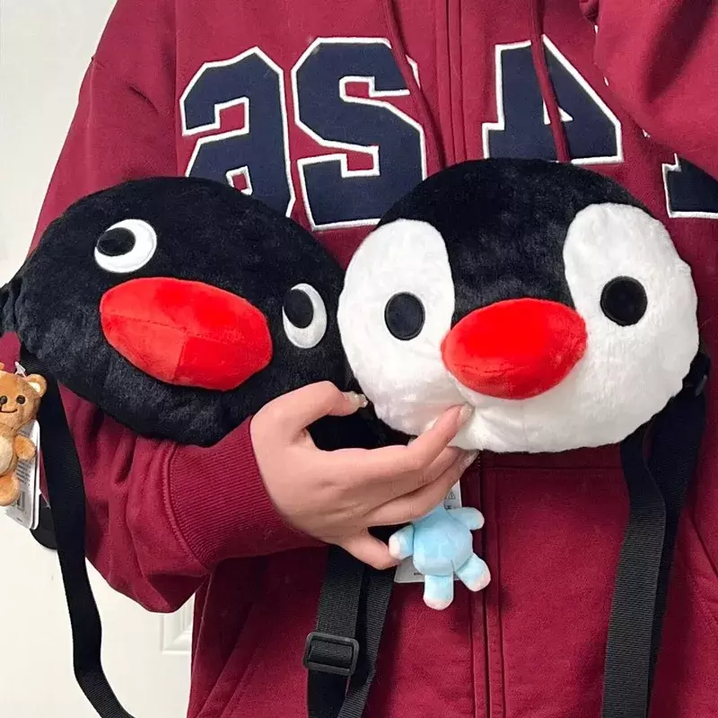 Женская сумка через плечо с милым маленьким пингвином