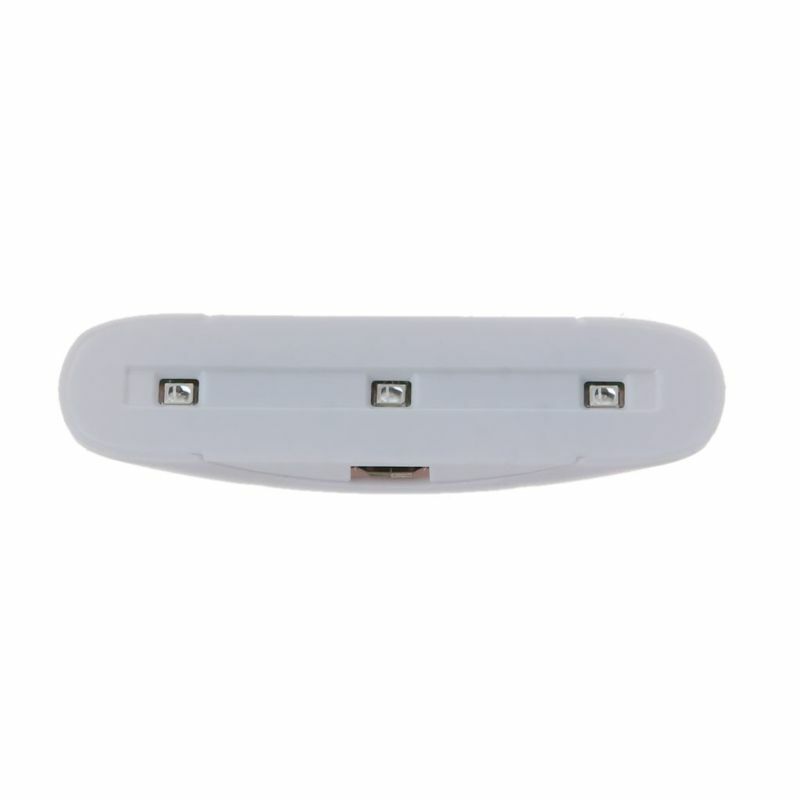 UV LED ネイルドライヤージェルネイルランプポータブル硬化ライトジェルネイルポリッシュ 1 ワット白 395NW UV ジェル LED ライト USB 充電