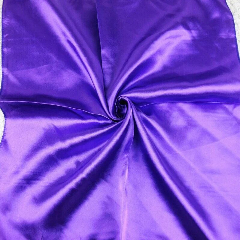 Модный Однотонный женский квадратный шарф искусственная имитация искусственной кожи элегантный цветочный весенне-летний шейный бандаж для волос повязка-платок