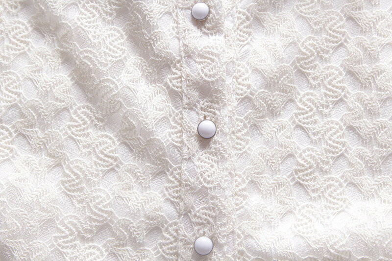 Moda feminina camisa gola falsa gravata bordado destacável cor sólida gola falsa lapela blusa topo meia camisa acessório