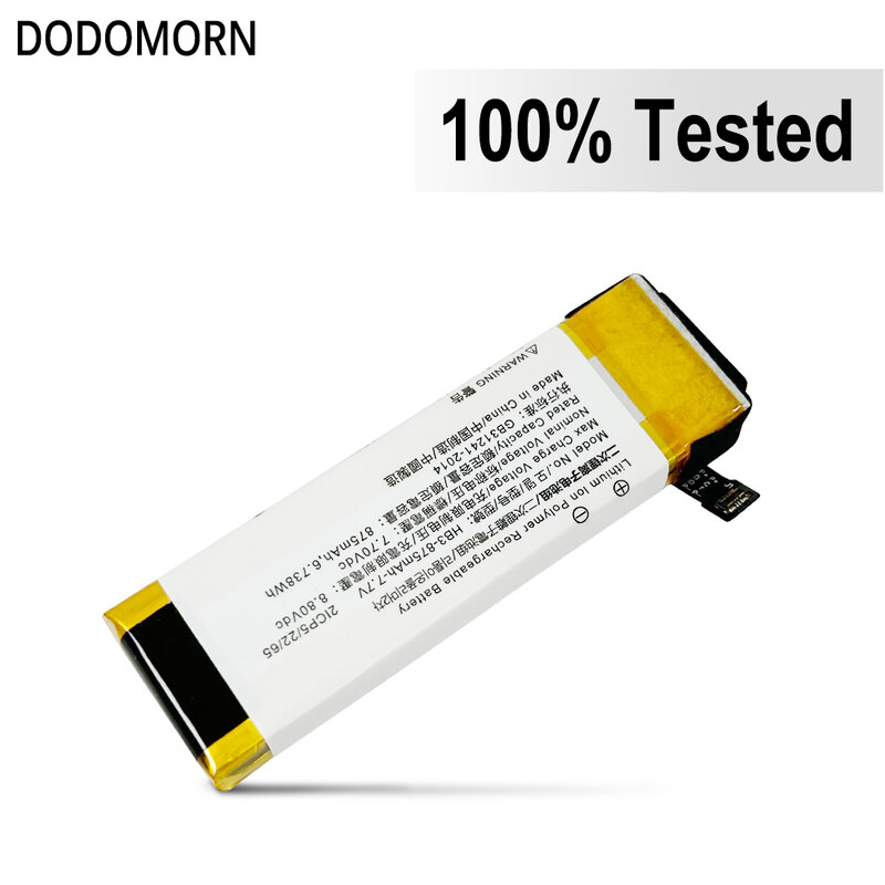 DODOMORN 100% جديد 875mAh HB3-875mah-7.7V بطارية عالية الجودة ل DJI OSMO جيب 1 جيب 2 سلسلة 2ICP5/22/65 تسليم سريع