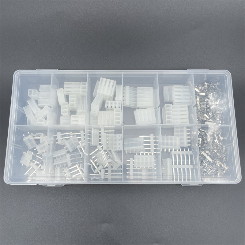 Boîtier de prise de broche, connecteur JST, kit de bornes, CH3.96 mm, 2p3p4p5, 230mm, 3.96 pièces par boîte