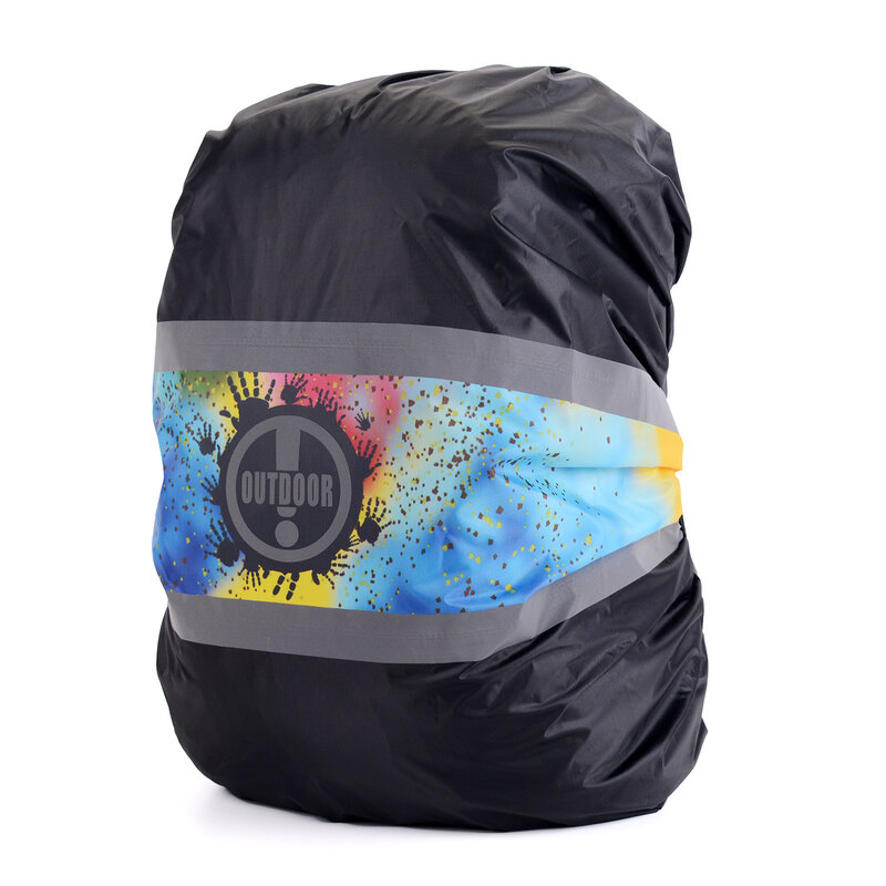 【 4 】 wasserdichte Sporttaschen abdeckungen mit reflektieren den Mustern für Wander-und Trekking rucksäcke