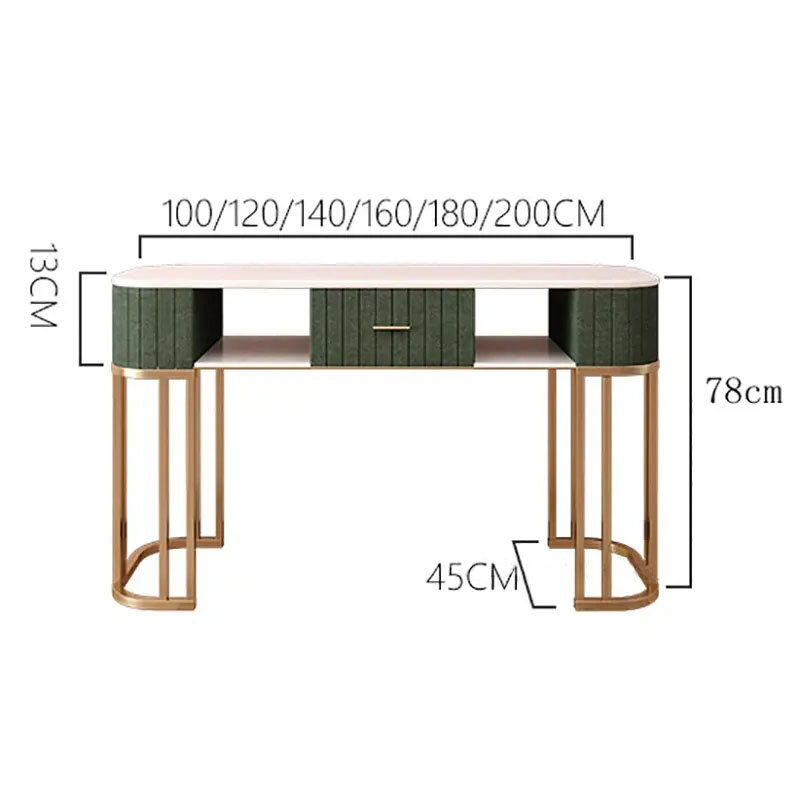 طاولة مانيكير عصرية بسيطة ومجموعة كرسي ، طاولات أظافر فاخرة خفيفة ، أثاث صالون تجميل ، طاولة مكياج أظافر منزلية
