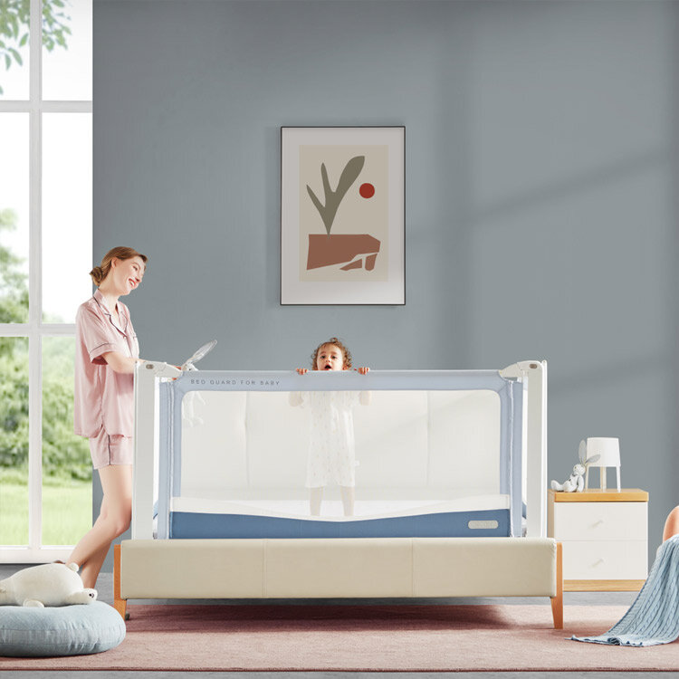 Chocpulcino regolabile in tessuto Oxford camera da letto mobili per bambini sponda di sicurezza per bambini per bambino