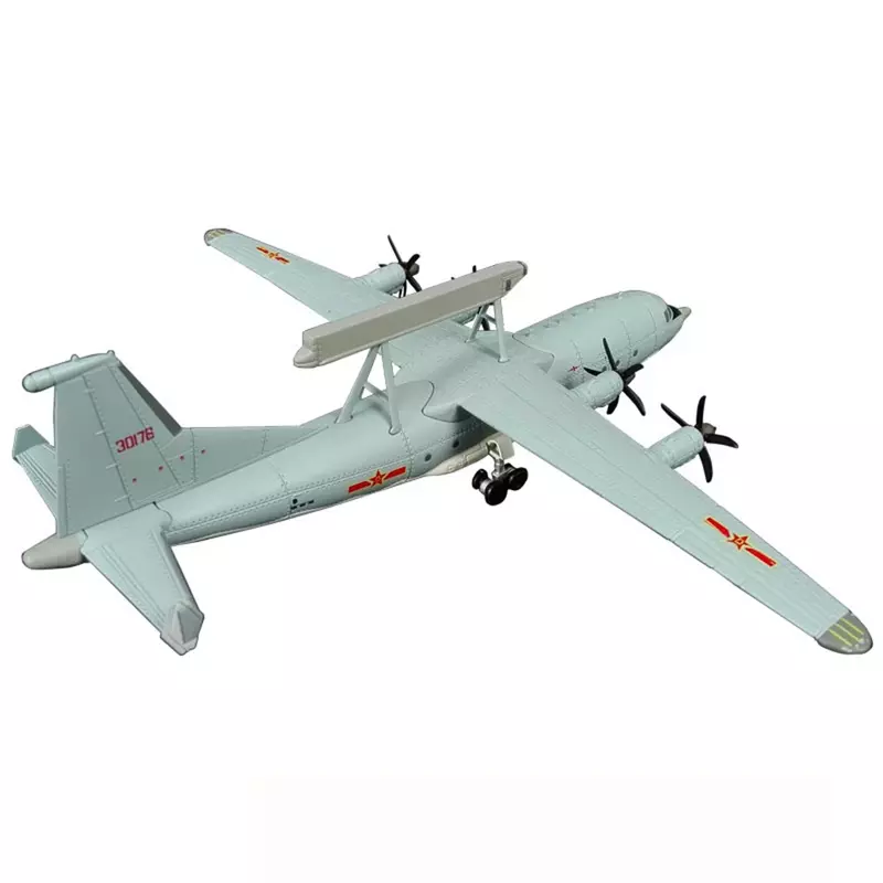 Scala 1/200 aerei in lega Air avviso precoce KongJing 200 AEW KJ200 aereo modello giocattoli regalo per bambini per la decorazione della collezione