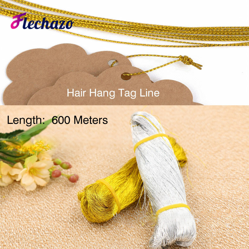 Hang Tag Cetakan Kustom 500 Buah/Set Desain Gratis Hang Tag Yang Disesuaikan untuk Bundel Rambut Wig Ekstensi Label LOGO Bisnis Kustom