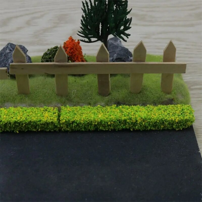 3 листа «сделай сам», миниатюрный садовый декор, высокое качество, 7 цветов, долговечный статический песок, цветы для стола, украшение для дома