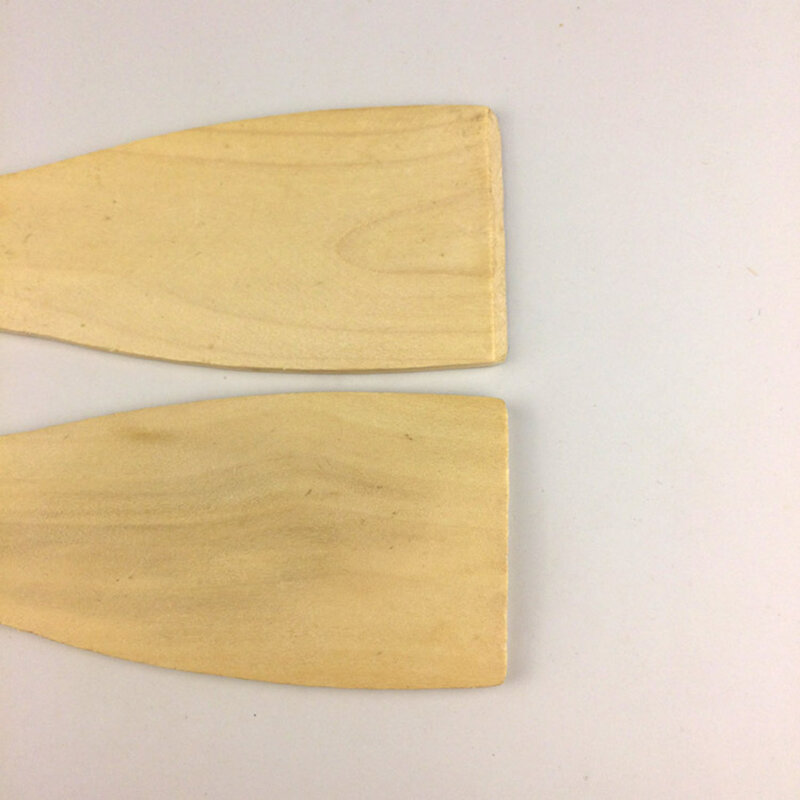 6 قطعة ملعقة خشبية غير عصا الخشب تيرنر الطبخ مجرفة مقاومة للحرارة الطبخ مجرفة أواني المطبخ لمطعم المنزل