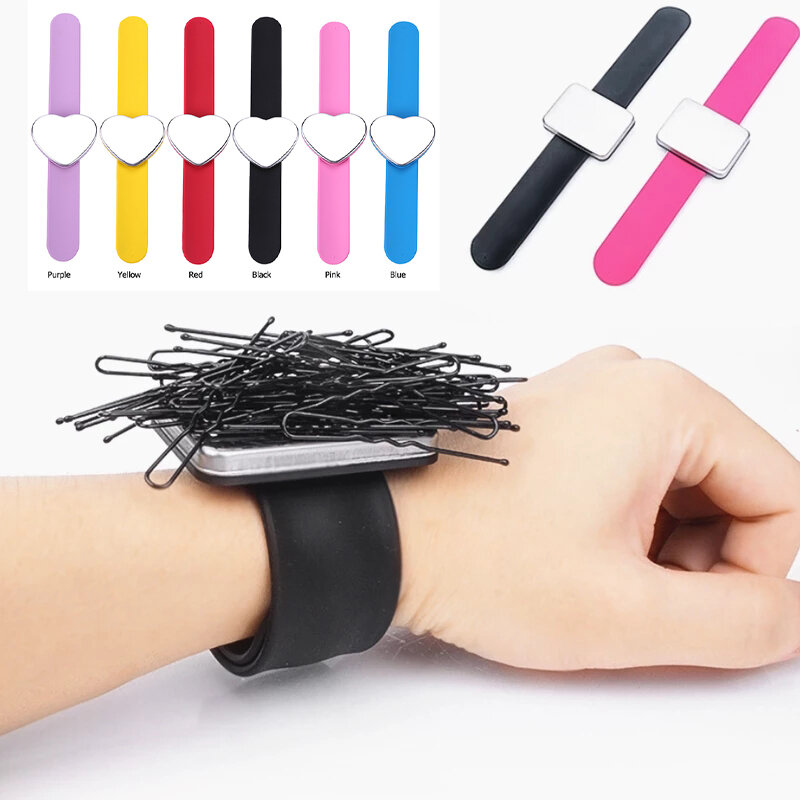 Magnetic Bracelet Wrist Band Strap Professional Salon Hair Accessories  Hair Clip Holder Barber Hairdressing Styling Tools