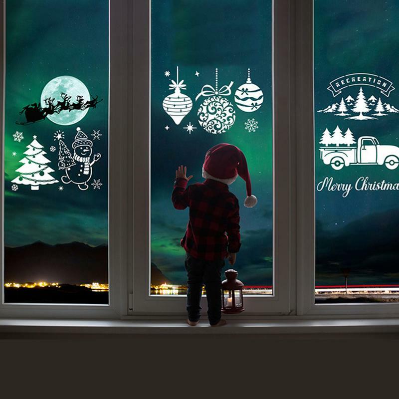 Stencils reutilizáveis do sinal do Natal, modelo do estêncil para fazer o cartão, feriado do inverno, decoração DIY, conjunto da pintura, 12pcs