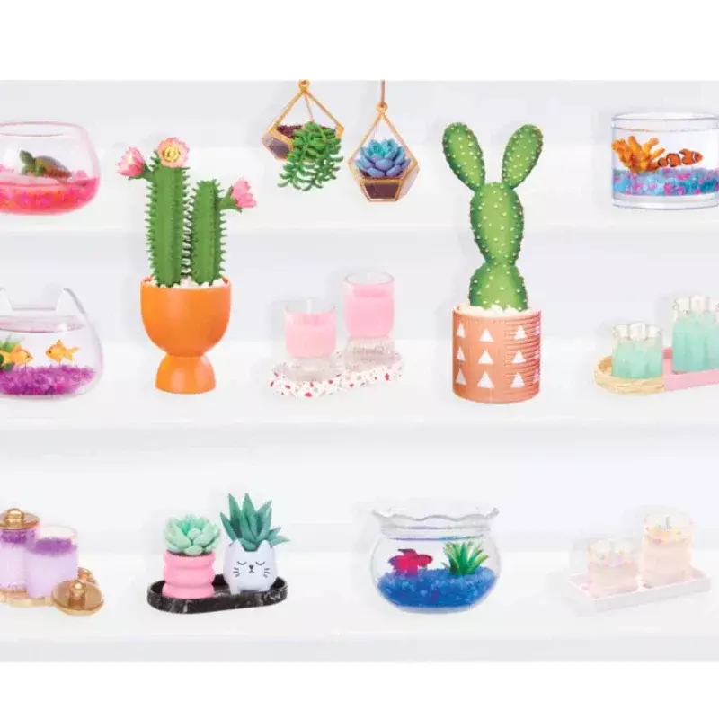 Miniverse Mini Life Series DIY domowej roboty dekoracje rozkładające zabawki do gry w piłkę hobby figurki prezenty świąteczne dla dzieci