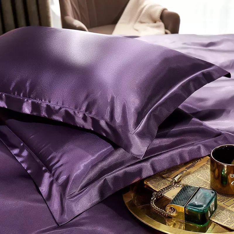 Funda de almohada de seda pura, 2 piezas, 100% seda Natural Real, funda de almohada de seda de morera, envío gratis