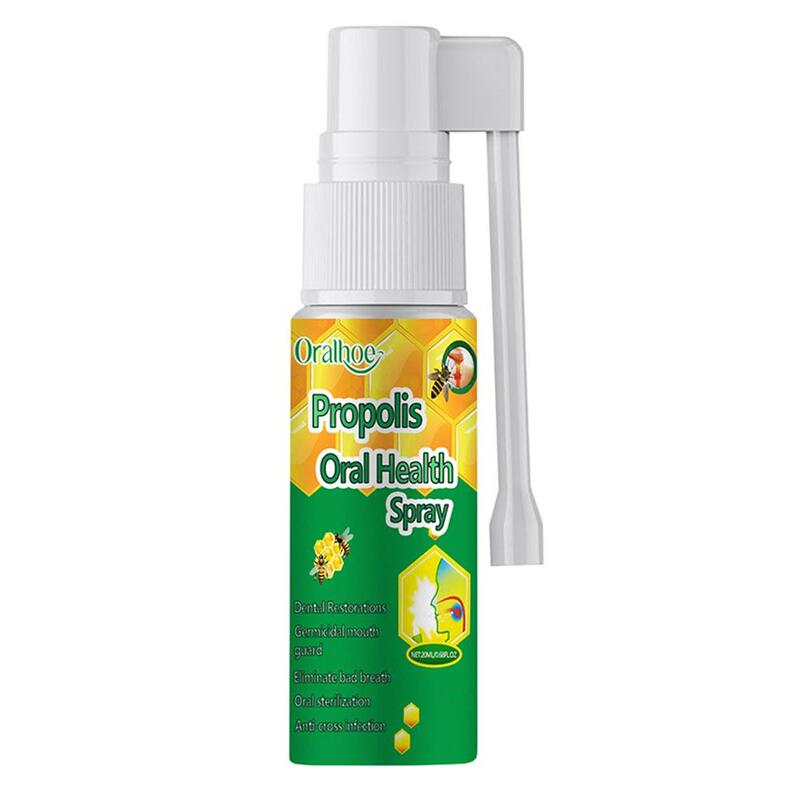 Própolis Spray Oral para Respiração e Respiração, Tratamento Oral, Clean Refresh, Mantém Cuidados, Boca Má, 20ml, A6v7