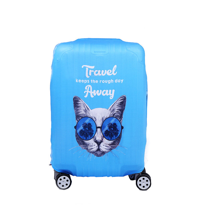Trolley Case Cover Luggage Protector Suitcase Cover Luggage Covers Luggage Storage Covers Luggage Supplies Travel Stretch Print