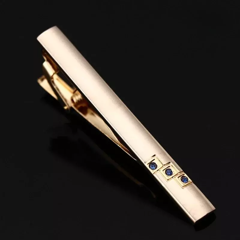 Hoge Kwaliteit Kristal Matte Kraag Clip Voor Heren Zakelijk Werk Kraag-Clip Bruiloft Banket Pak Sieraden Accessoires Geschenken