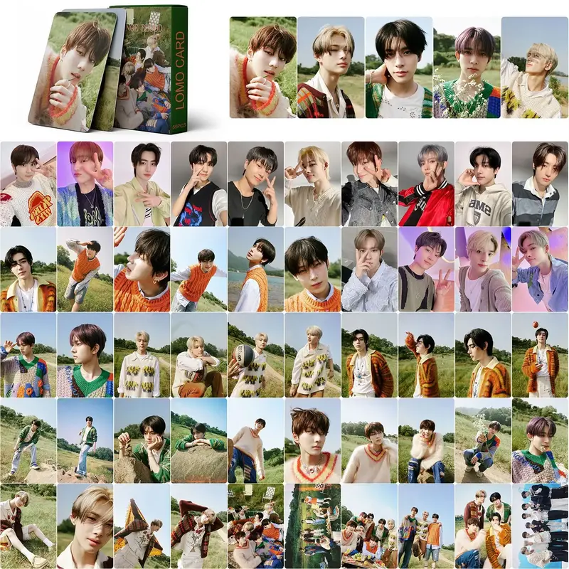 55 pz/set Kpop E Group ORANGE BLOOD nuovo Album Lomo Cards E photogcards JUNGWON JAY Photo Cards