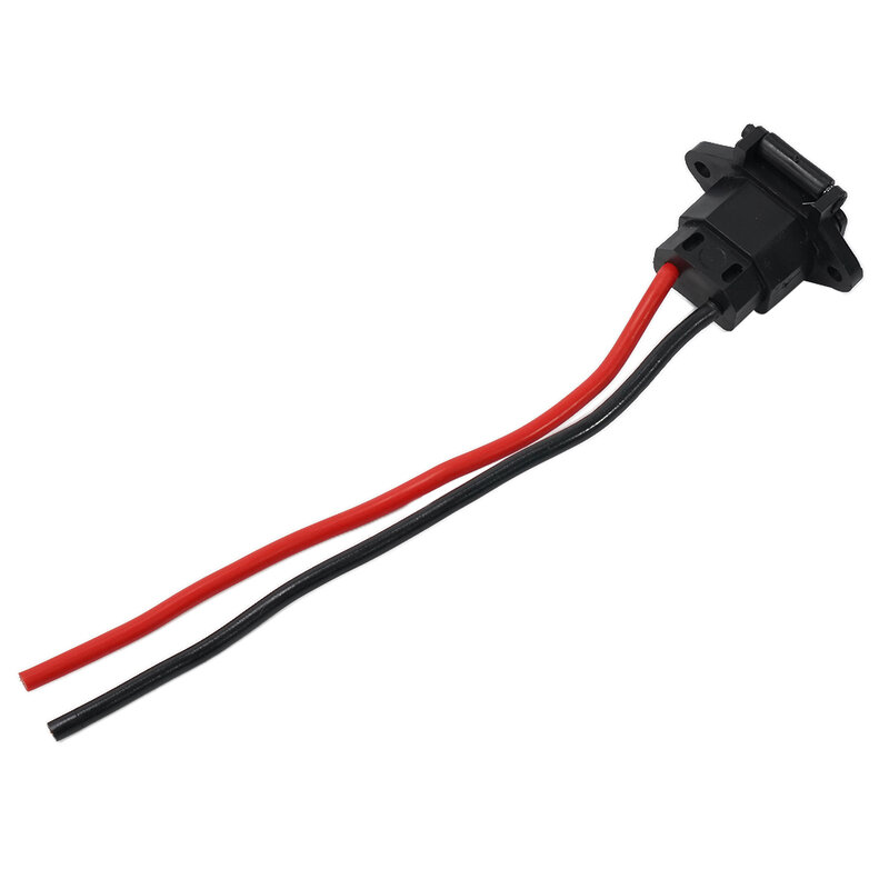 Hoge Kwaliteit Stopcontact Oplader Elektrische 1 Stuks Abs + Koperen Connector Stekker Elektrische Voor 48V 36V Motorfiets Onderdelen