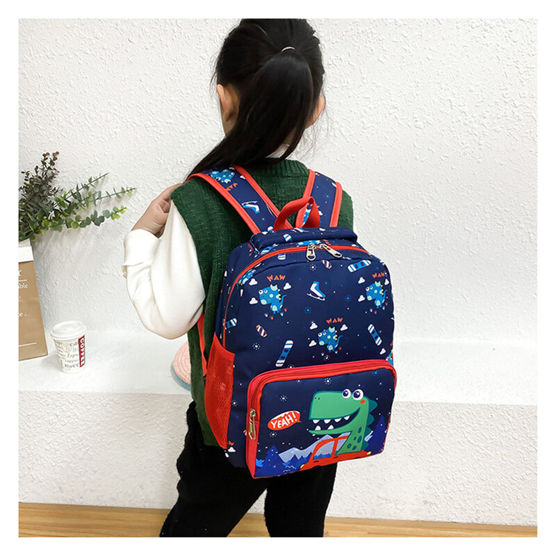 Детская школьная сумка, водонепроницаемый рюкзак с карманами, сумка через плечо, уличный рюкзак