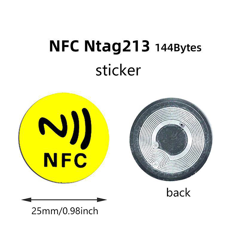 Autocollant réinscriptible RFID 125KHz T5577, étiquette intercalaire anti-métal, jeton de clé, étiquettes NDavid