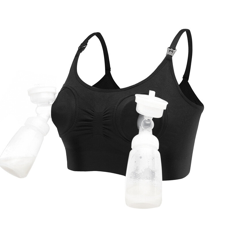 Still-BH Brust pumpe spezielle Mutterschafts-BH Hand frei Schwangerschaft kleidung Still zubehör Pump-BH kann den ganzen Tag tragen