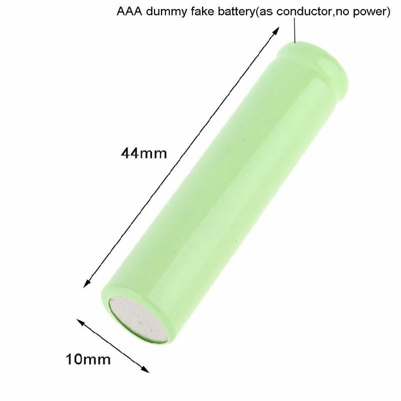 Устройство для устранения внешних аккумуляторов LR03 AAA, замена от 1 до 4 батарей 1,5 в AAA для электрических игрушечных фонариков и часов