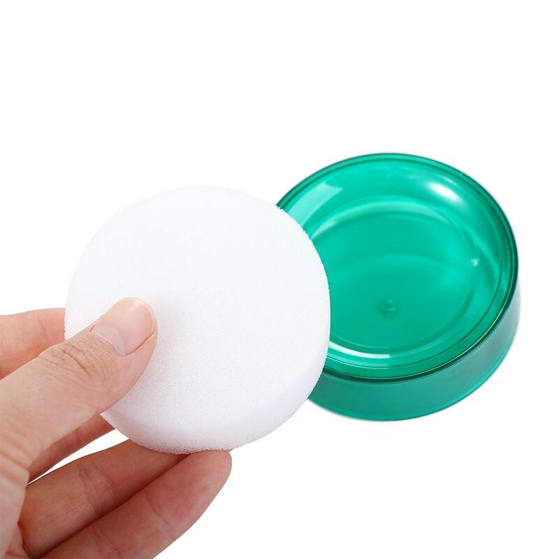 Accounting Wet Hand Device Bank Teller Office Casher Finger Wet Device Money Counting Tool Round Case Finger Wetted Tool