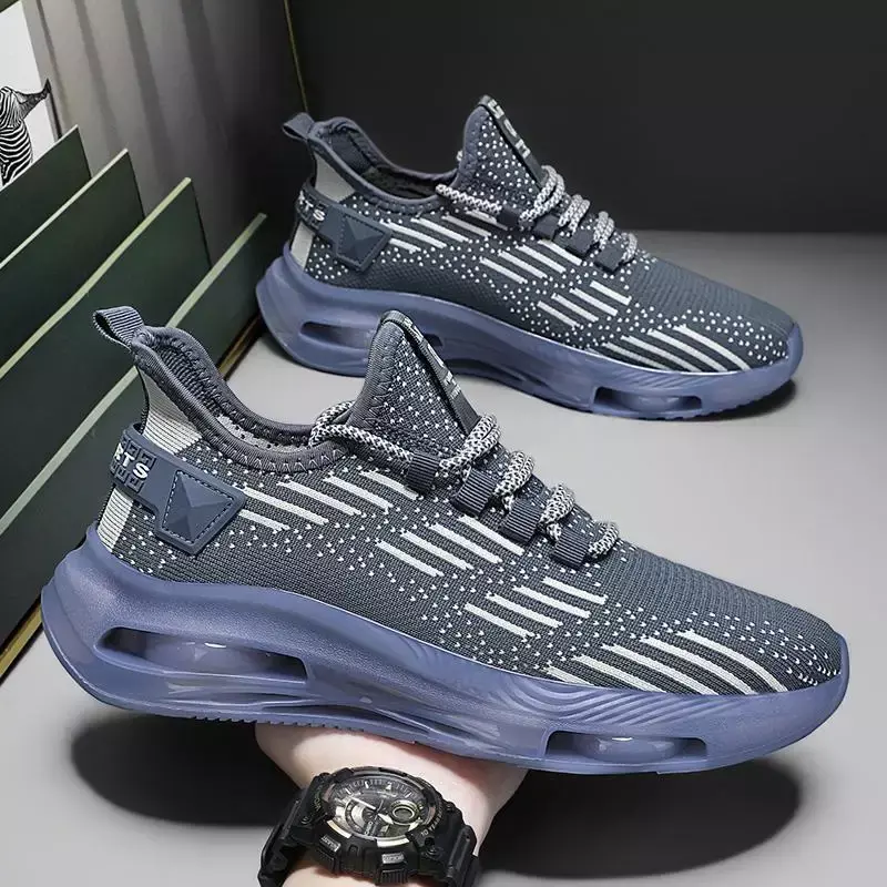 Мужская обувь, Новинка лета 2024, спортивная обувь, мужские теннисные дышащие кроссовки, мужские легкие кроссовки